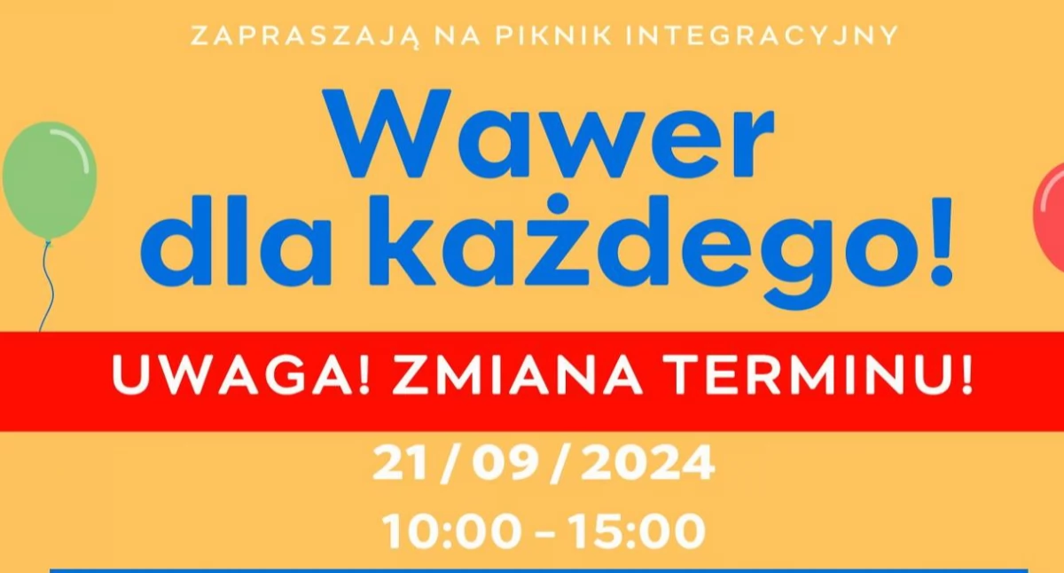Imprezy, Piknik Wawer każdego Zmiana terminu - zdjęcie, fotografia