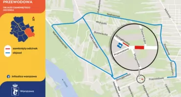 Budowa kanalizacji przy ul. Przewodowej. Uwaga na objazdy