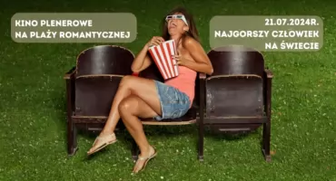21 lipca kino plenerowe na Plaży Romantycznej