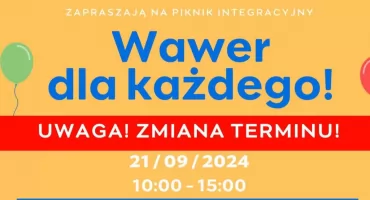Piknik Wawer dla każdego. Zmiana terminu