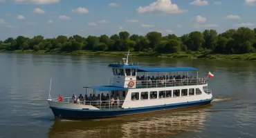 Popłyń bezpłatnie promem z Wawra