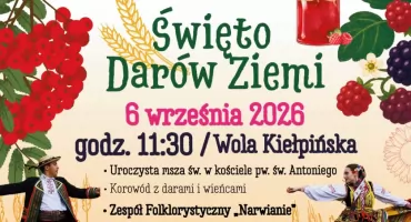 Święto Darów Ziemi w Woli Kiełpińskiej